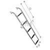 Folding Telescopic Ladder With Distance Holder