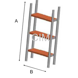 swimming ladder extent parts by AISI304 material