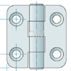 Stamped ss Hinge