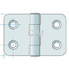 Stamped ss Hinge