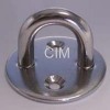 AISI304 Eye Plate Round Base