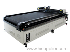 Laser cutting bed machine for business suit,underwear,clothes,garments