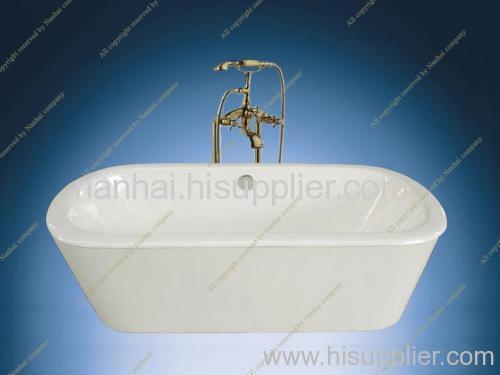 skirt cast iron bath