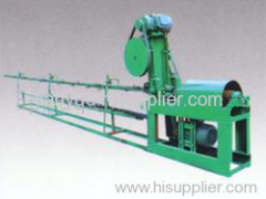 Wire straightening and cutting machines