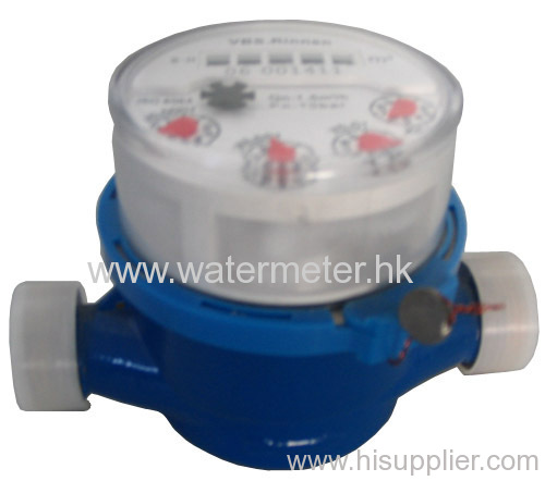 Single-jet water meter