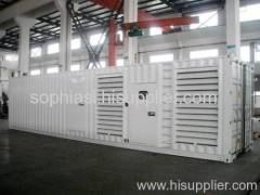 Container MTU diesel generator set