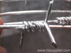 eledctro galvanized barbed wire