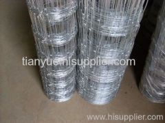 galvanized grassland fence, field fence