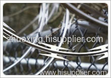 single coil razor barbed wire mesh
