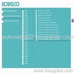 KobelCo Spare Parts Catalogs