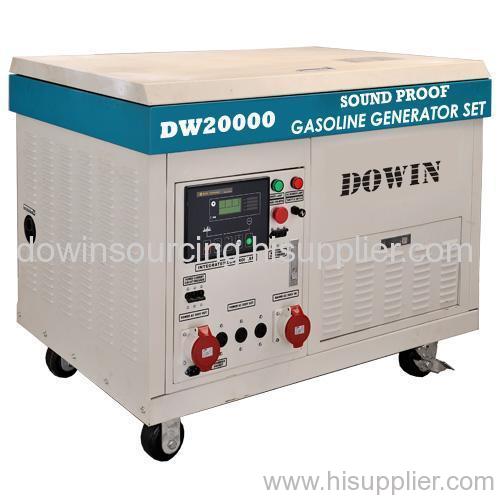 20KW THREE PHASE SYNCHRONOUS SOUND-PROOF GASOLINE PORTABLE GENERATOR SET