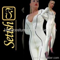 Handmade Natural Latex Catsuit