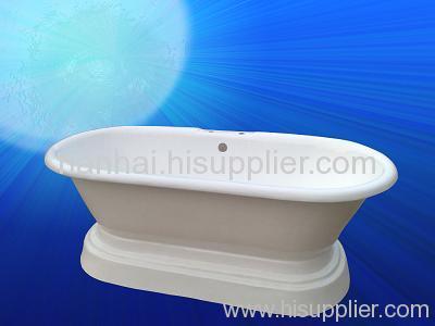 most popular pedestal enamel bath