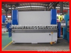 NC hydraulic press brake with digital display