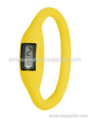 silicone electronic watch