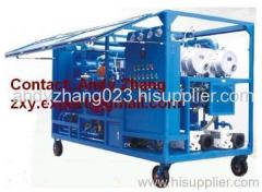 Twin-Stage Transformer Oil Filter, Oil Treatment and Dehydration Equipment