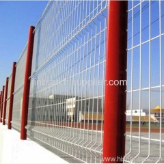 welded PVC wire mesh fence