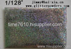 silver laser glitter powder