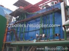 Three Castoff Mix Burning and Blown Gas Water Tube Boiler