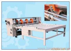 Rotary separately cutting creasing & slotting machine