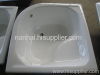 popular enamelled cast iron triangle bathtub