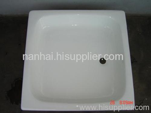 enamel shower pan