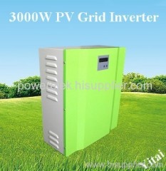 Grid connected power inverter