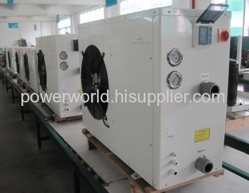 Sauna pool heat pump