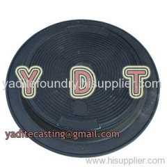 ductile iron casting round manhole cover