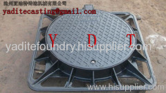 manhole cover with frame