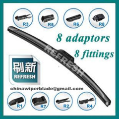 Multi-clips Flat Wiper Blades