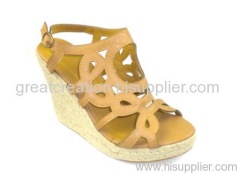 wedge-soled shoes