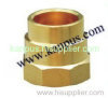 Brass Female to Copper Connector (brass fitting)