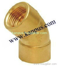 45 degree brass female elbow (brass fitting)