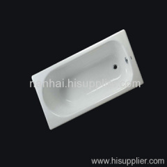 standard enamel cast iron bathtub