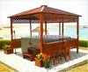 gazebo wood hot tub jacuzzi