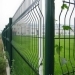 yellow Curvy Welded Fence