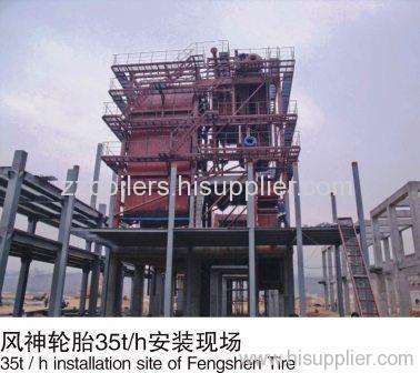 SHX Series Circulating Fluidized Bed Boiler