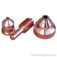 Plasma nozzle electrode shield cap Consumables