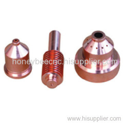 Plasma nozzle electrode shield cap Consumables