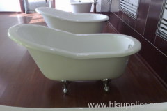60" slipper bathtub