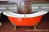 61&quot; double slipper bathtubs