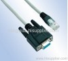 RS232 cable(DB 9p to RJ45 Cat5 Lan cable)