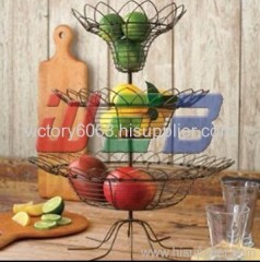 wire metal fruit baskets