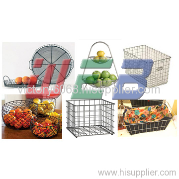 steel wire fruit basket