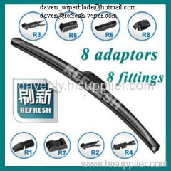 multifunctional flat wiper blades