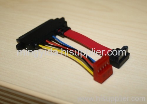 SATA 15+7pin cable