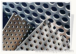 artistic perforated mesh