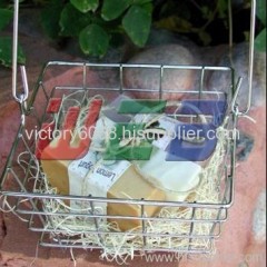 storage stainless steel baskets