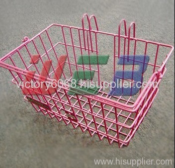 wire stainless steel storage basket